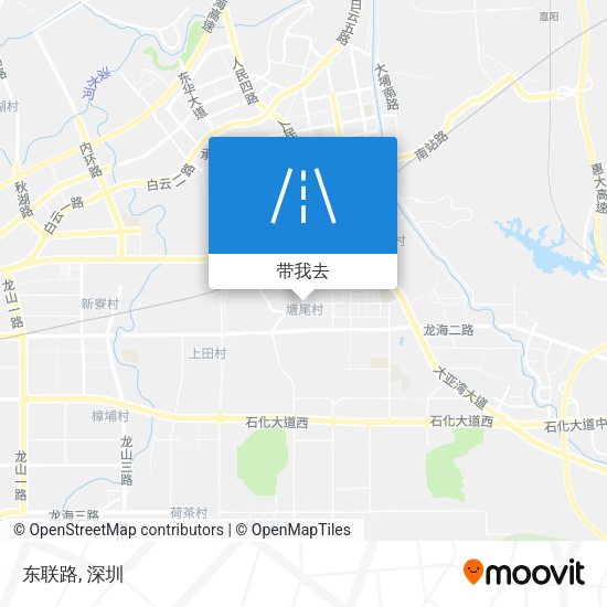 东联路地图