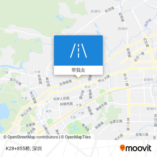 K28+855桥地图