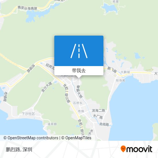 鹏烈路地图