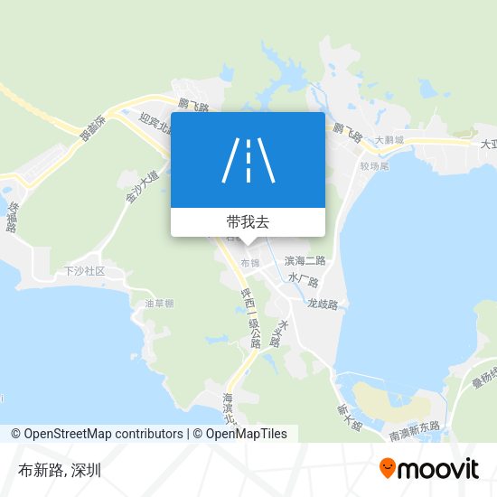 布新路地图