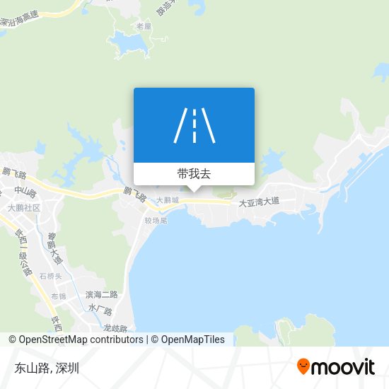 东山路地图