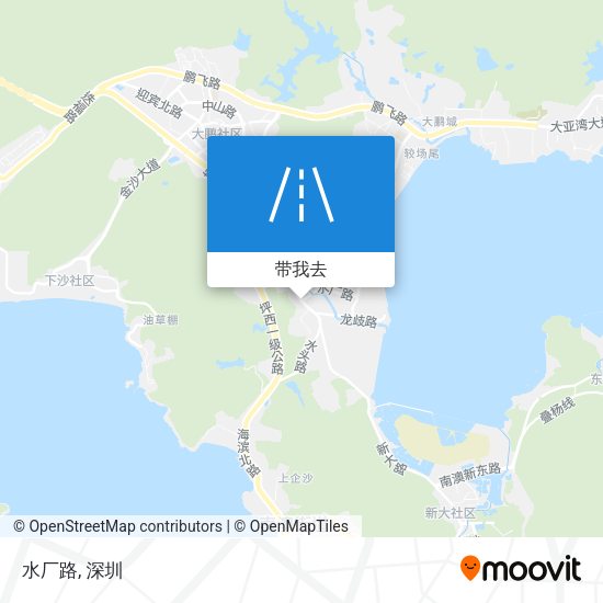 水厂路地图
