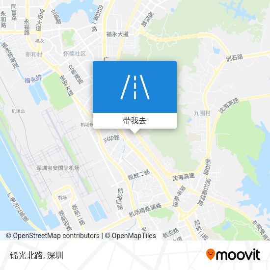锦光北路地图