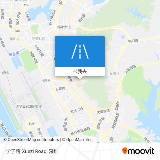学子路 Xuezi Road地图