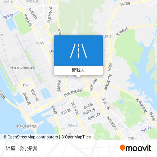 钟屋二路地图