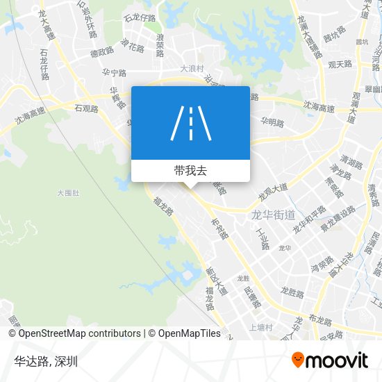 华达路地图