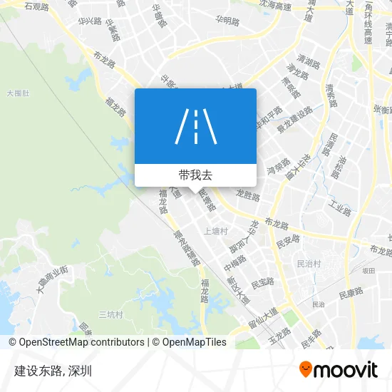 建设东路地图