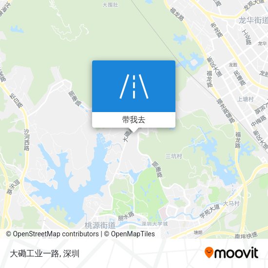 大磡工业一路地图