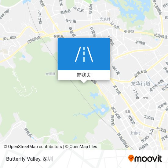 Butterfly Valley地图