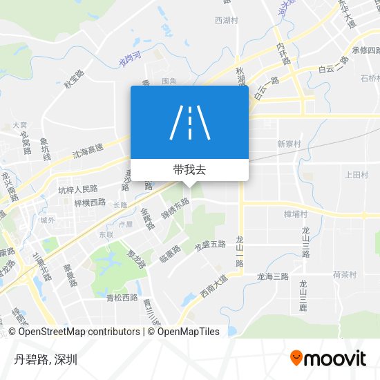丹碧路地图