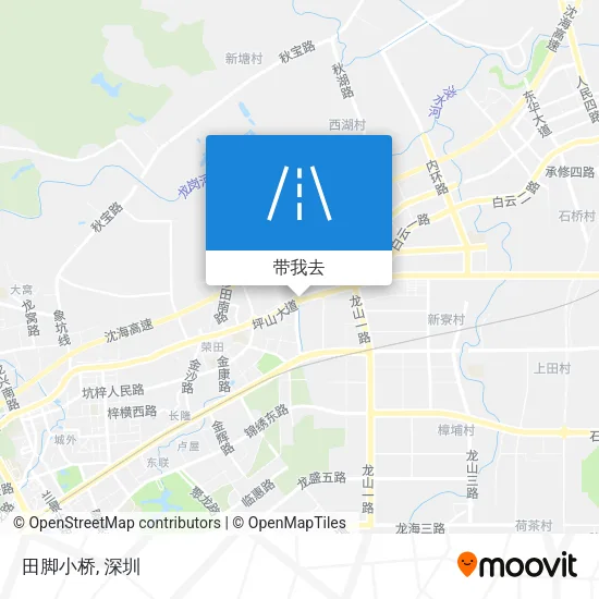 田脚小桥地图