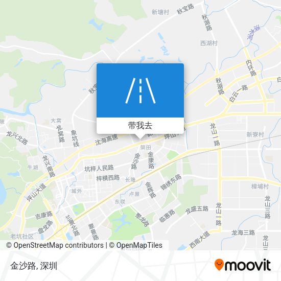 金沙路地图