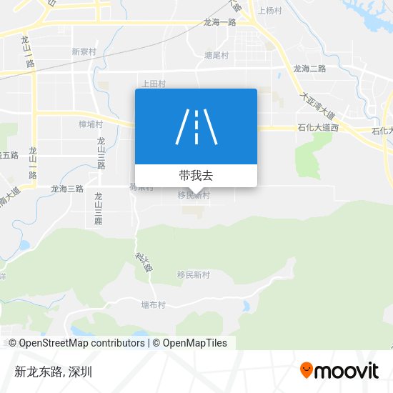 新龙东路地图