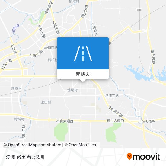 爱群路五巷地图