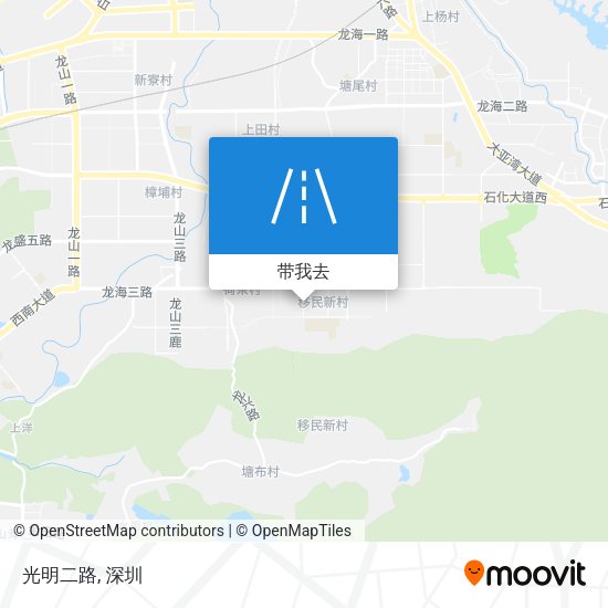 光明二路地图