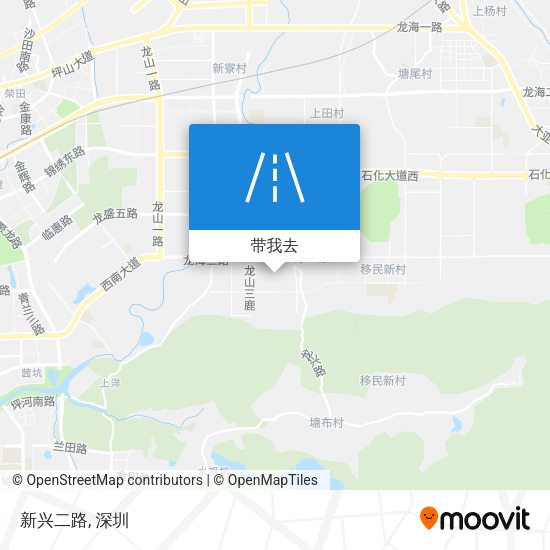 新兴二路地图