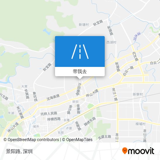 景阳路地图