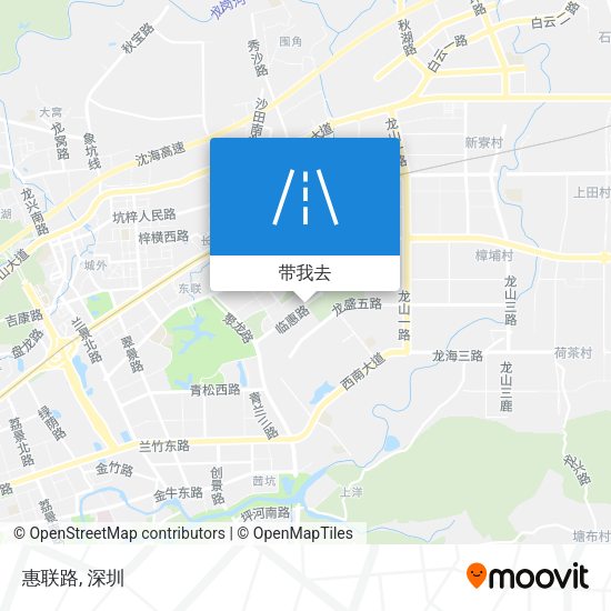 惠联路地图