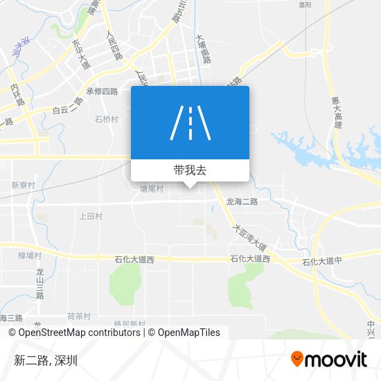 新二路地图