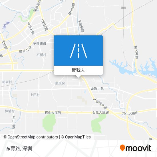 东育路地图