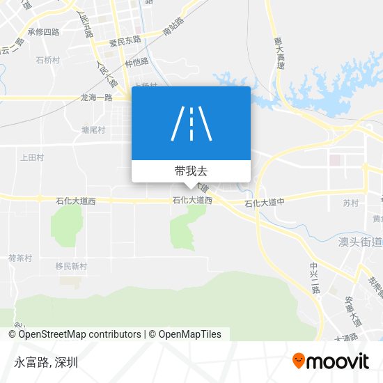 永富路地图