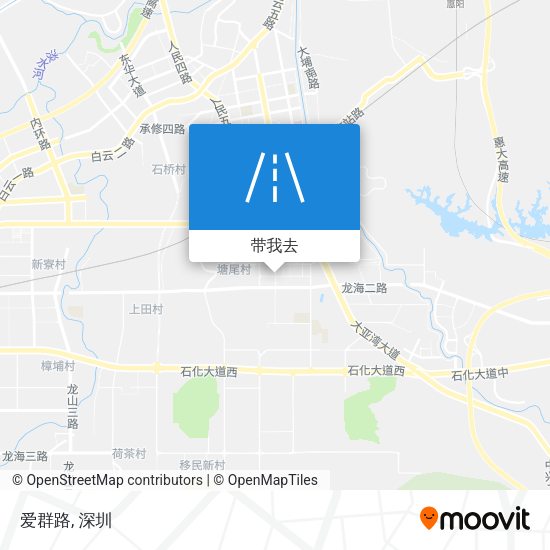 爱群路地图