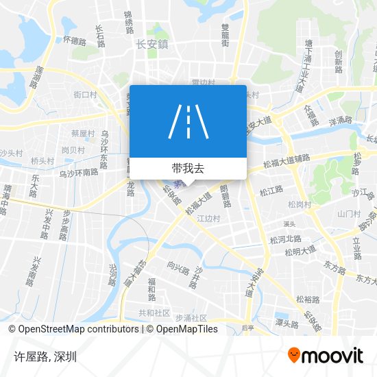 许屋路地图