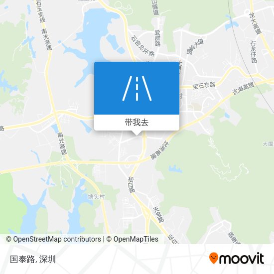 国泰路地图