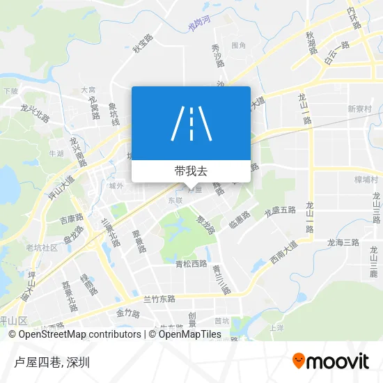 卢屋四巷地图