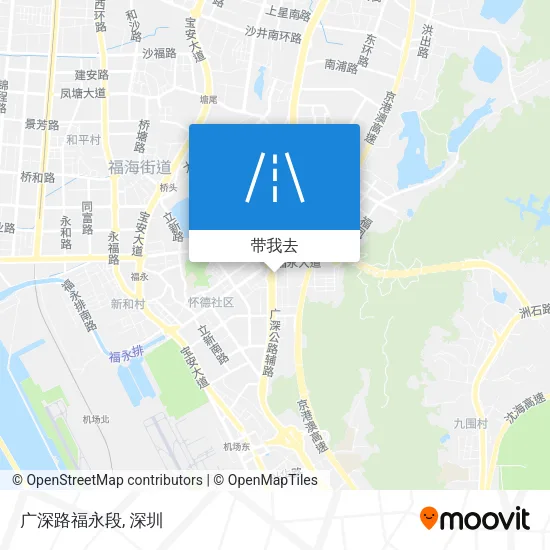 广深路福永段地图