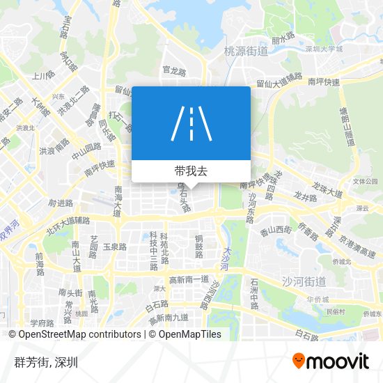 群芳街地图