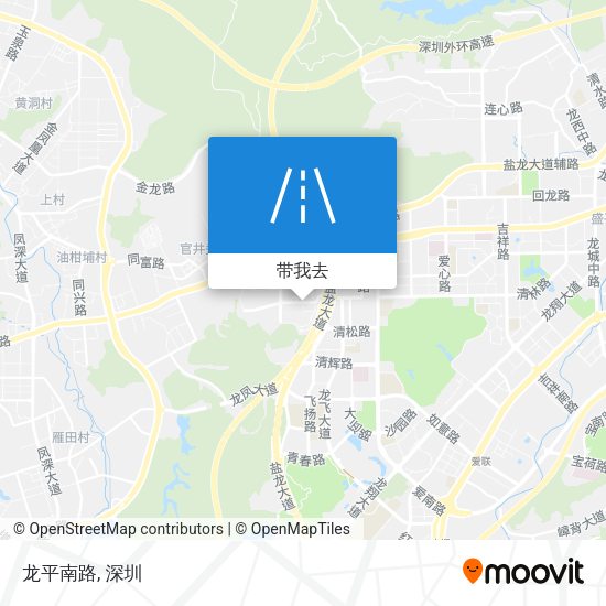 龙平南路地图