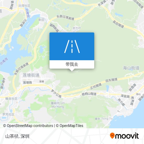 山茶径地图