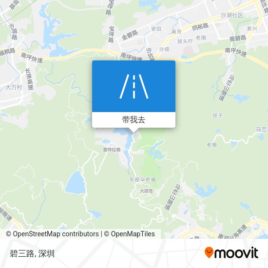 碧三路地图
