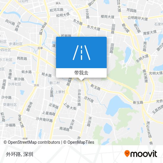 外环路地图