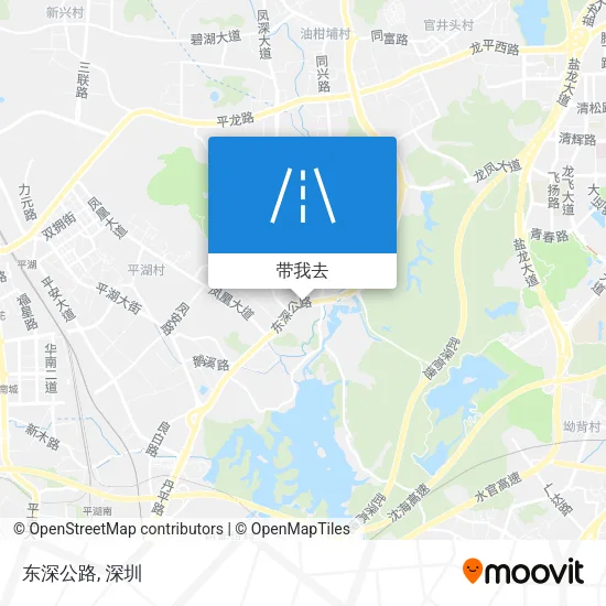 东深公路地图