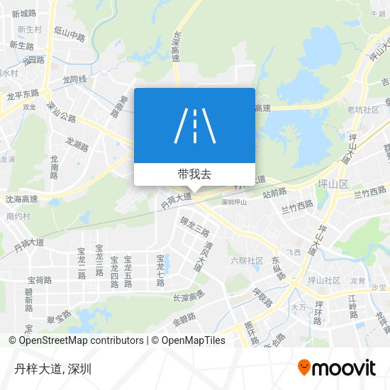 丹梓大道地图