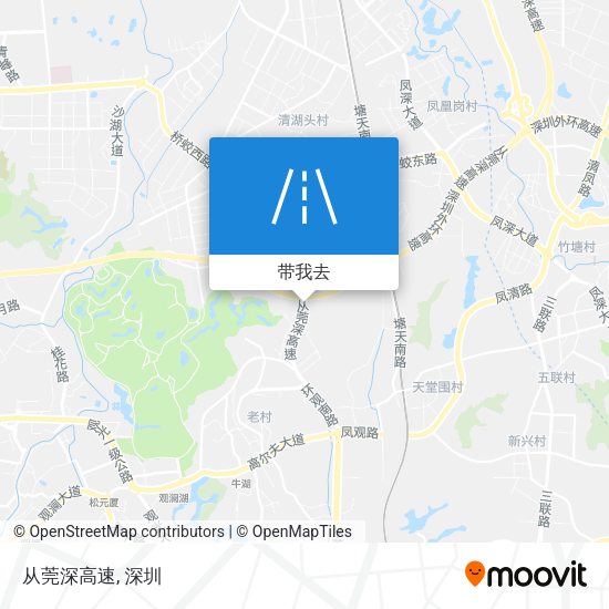 从莞深高速地图