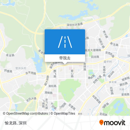 愉龙路地图