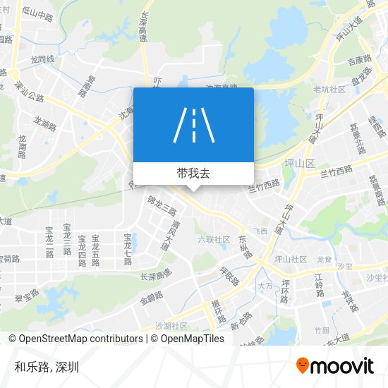 和乐路地图