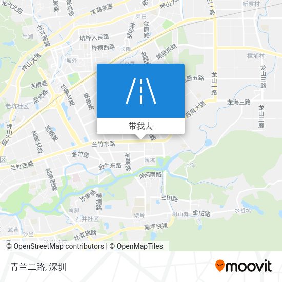 青兰二路地图