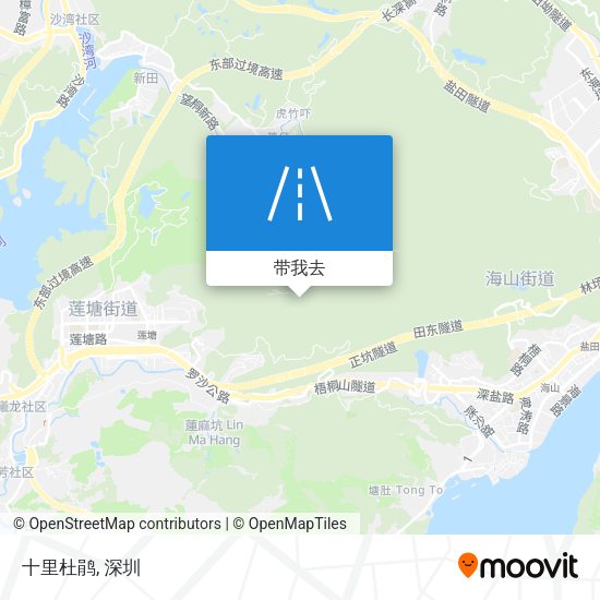 十里杜鹃地图