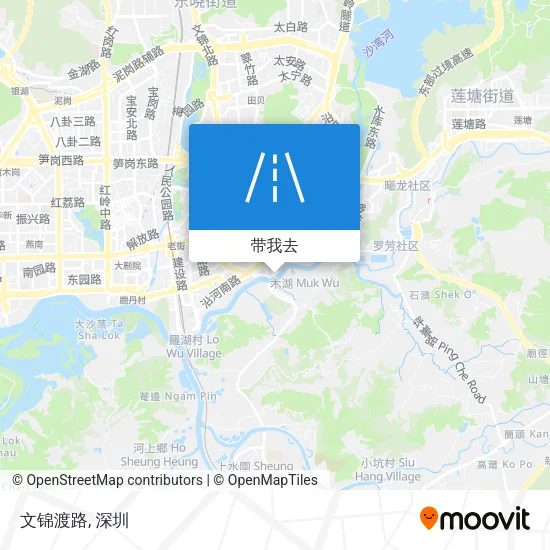 文锦渡路地图