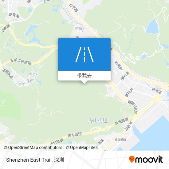 Shenzhen East Trail地图
