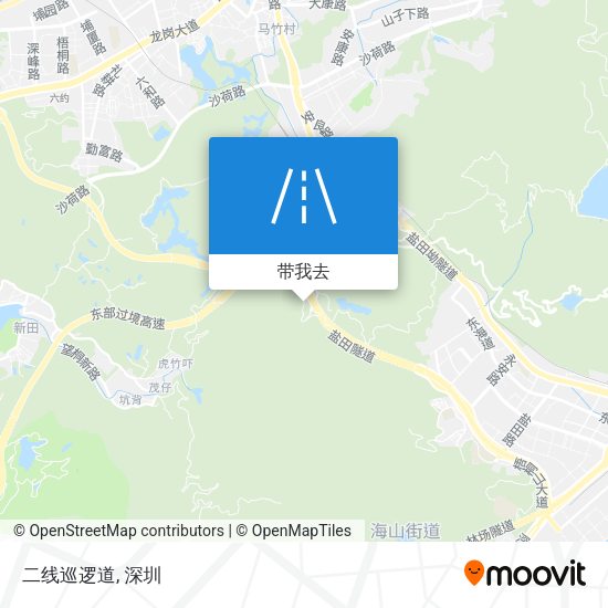 二线巡逻道地图