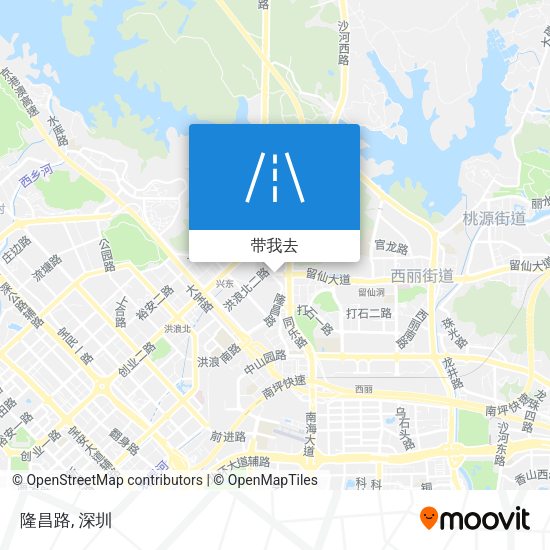 隆昌路地图