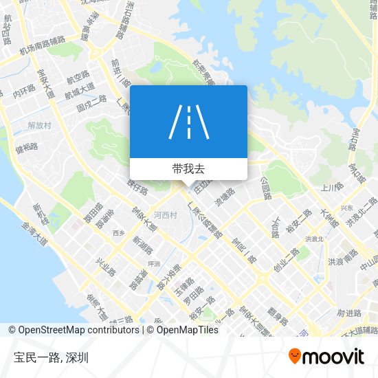 宝民一路地图