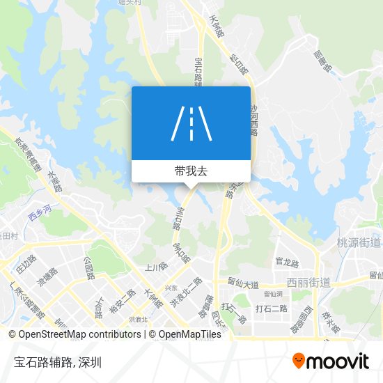 宝石路辅路地图