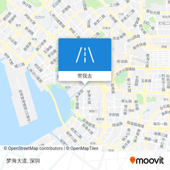 梦海大道地图