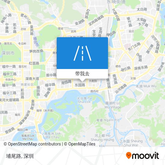 埔尾路地图